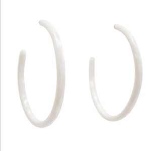Uncommon James La Femme Blush Hoop Earrings